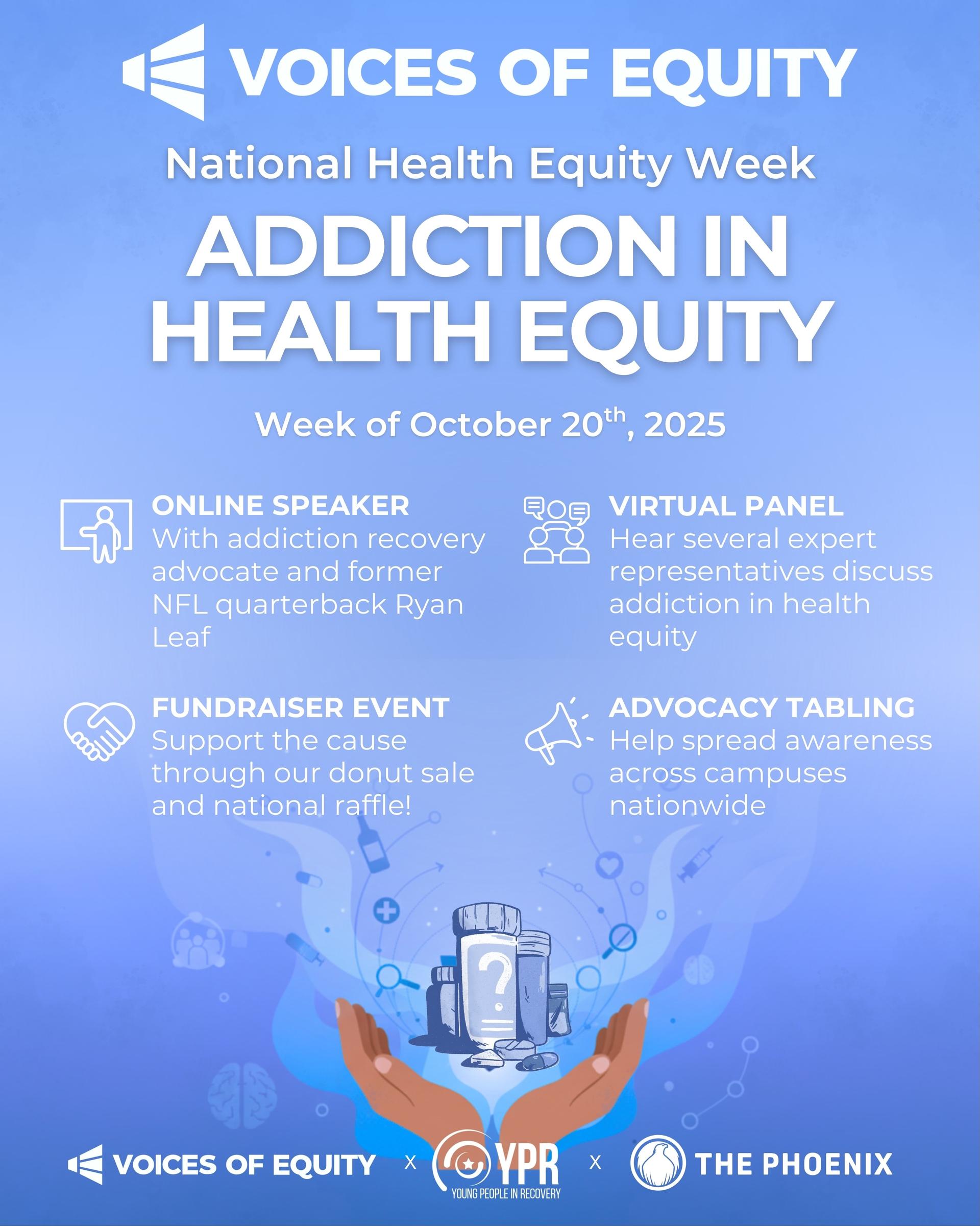 National Health Equity Week 2025 - Addiction in Health Equity